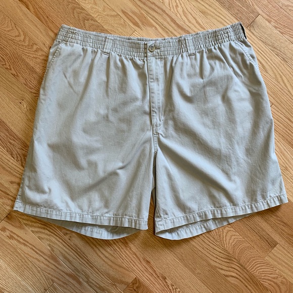 harbor bay elastic waist shorts